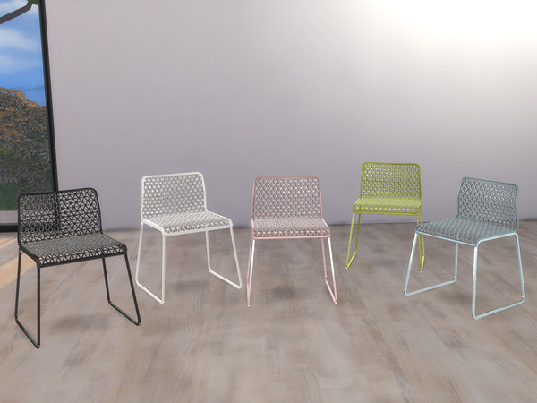 Sims 4 — Gourmet Kitchen - Dining Chair by ung999 — Gourmet Kitchen - Dining Chair Color Options : 5