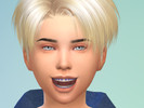 Sims 4 — Brackets kids V1 by Kastha_Bomb — Forgive my english... I speak Spanish Brackets for children and teens of