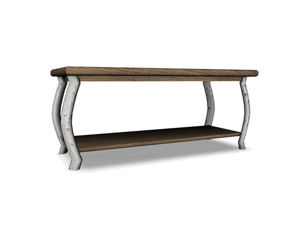 Sims 4 — Neutral Living Sidetable by Angela — Neutral Living Sidetable
