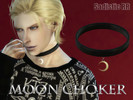Sims 4 — MOON CHOKER for Male by Sadistic_RR — MOON CHOKER for Male. (1 size / 1 color)
