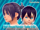 Sims 4 — Young Yato's Ponytail Hairstyle By PantuKinhahere... by PantuKinha — Based in Yato-sama and his ponytail from