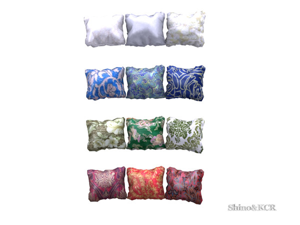 Sims 4 — Bedroom Dreams - Pillows for Loveseat by ShinoKCR — Young Single Bedroom with orientale Touches find it in