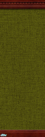 Sims 2 — Tweed Texture Walls-Olive with modling by froilan — Series of tweed texture walls with assorted moldings. Enjoy!