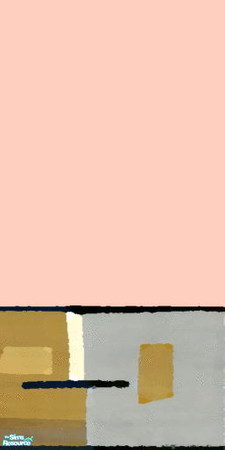 Sims 2 — Psycho! Abstracts - Individual Item by notlikecrazii — An abstract blend of pinks, grays, tans, and well...pink.