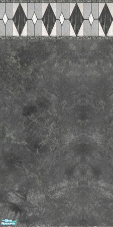 Sims 2 — Black Bath - Top by Astarta — Black bathroom tiles in 3 variations.