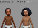 Sims 4 — Roberts Twins Skin by mysteryladysim — Skin for toddlers only 2 swatches Situated in skin details This is my