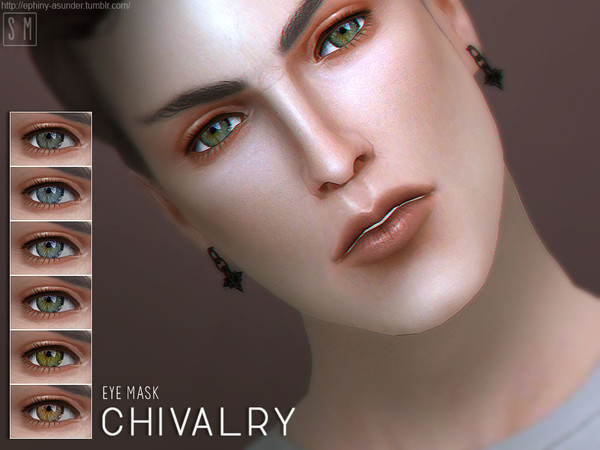 Sims 4 — [ Chivalry ] - Eye Mask by Screaming_Mustard — A new simple eye mask. For males and females, toddler +. With