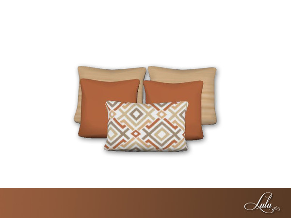 Sims 4 — Bridge Port bedroom Decor Pillows  by Lulu265 — Part of the Bridge Port Bedroom Set