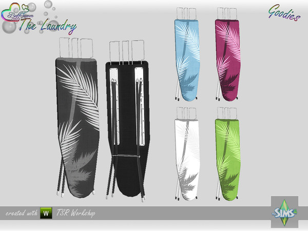 Sims 4 — The Laundry - Goodies - Ironing Board Wall by BuffSumm — Part of the *The Laundry Set* ***TSRAA***