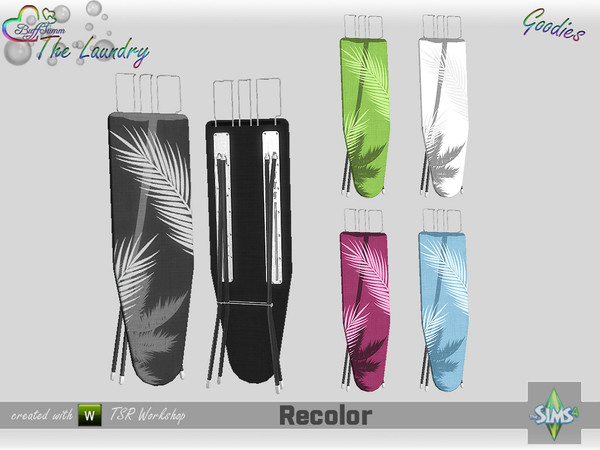 Sims 4 — The Laundry - Goodies - Ironing Board Wall Recolor by BuffSumm — Part of the *The Laundry Set* ***TSRAA*** Mesh