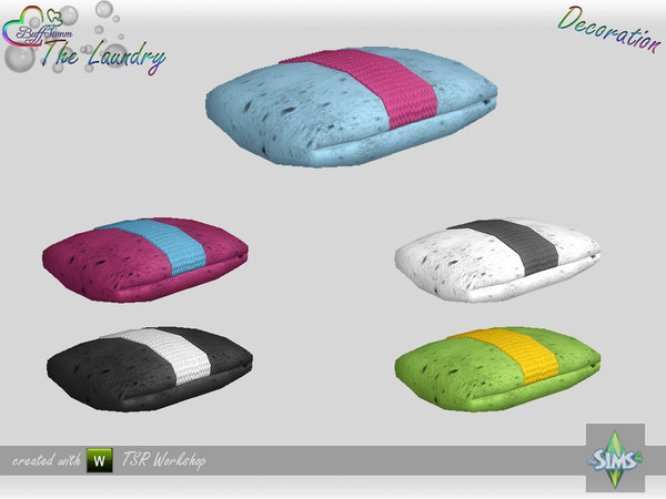 Sims 4 — The Laundry - Decoration - Sponge by BuffSumm — Part of the *The Laundry Set* ***TSRAA***