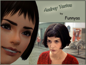 Sims 3 — Audrey Tautou by Funnyaa by Funnyaa — Audrey Tautou by Funnyaa Audrey Tautou is a french actress, who is well