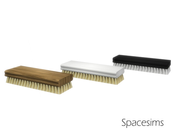 Sims 4 — Cleaning essentials - Scrub brush by spacesims — This scrub brush with tough, hard bristles effectively cleans