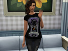Sims 4 — Ciel Phantomhive T-Shirt by silverwindabyss2 — Ciel Phantomhive T-Shirt Only one color(pictured)