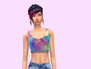 Sims 4 — Gradient Sports Bra by crohniegirlgaming — This is a gradient sports bra. If you want more like this check out