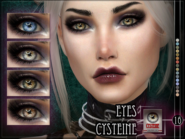 Sims 4 — Cysteine Eyes by RemusSirion — update 2023-03-19: enabled for infants Update: added more swatches that are not