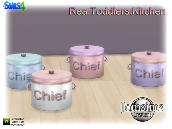 Sims 4 — rea toddlers deco clutters pan by jomsims — rea toddlers deco clutters pan