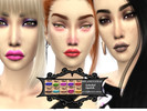 Sims 4 — Colorful Lips With Teeth by MELANKOLISKA — Lips with teeth in 10 different kinds of color! 