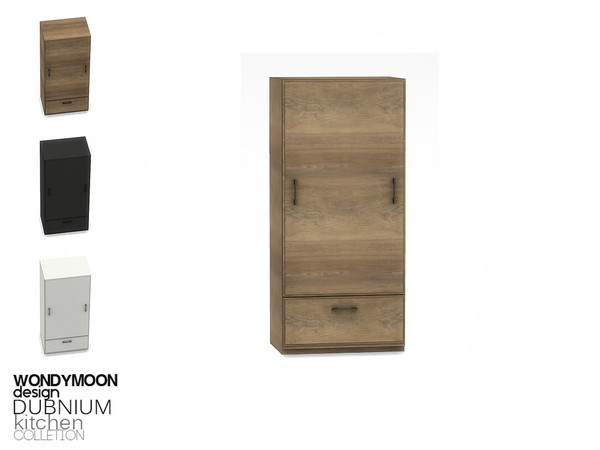 Sims 4 — Dubnium Cabinet by wondymoon — - Dubnium Kitchen - Cabinet - Wondymoon|TSR - Creations'2017