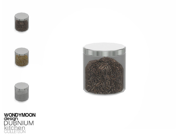 Sims 4 — Dubnium Kitchen Jar - Small by wondymoon — - Dubnium Kitchen - Kitchen Jar - Small - Wondymoon|TSR -