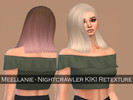 Sims 4 — Meellanie - Nightcrawler KIKI Retexture - Mesh needed by Meellanie — - 24 Colors , with ombre - Standalone -