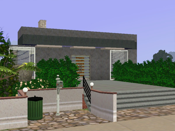 Sims 3 — NirBanim Modern by Simsimi25 — Small modern home 1 floor suitable for couple simmies with 1 modern bedroom and 1