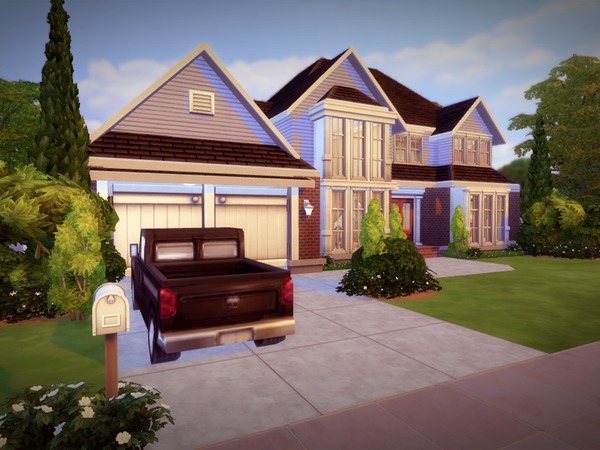 Sims 4 — Morningside - NO CC! by melcastro912 — How about moving your Sims to a big, comfortable home? And more, it is