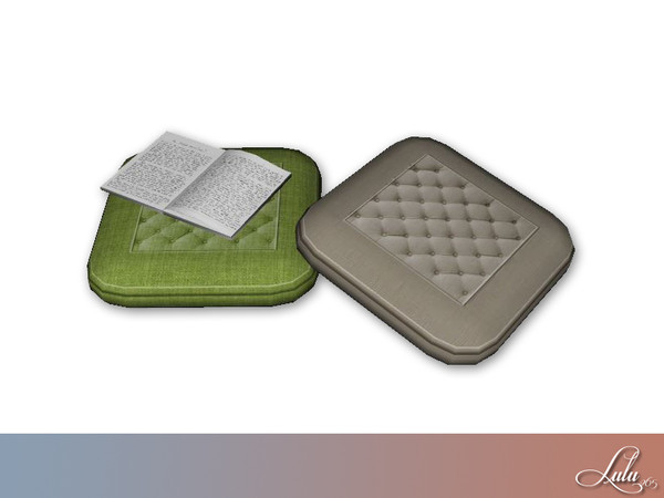 Sims 4 — Windermere Teen Floor Pillows  by Lulu265 — Part of the Windemere Teen Bedroom 3 colour options included 