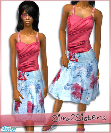 Sims 2 — S2S Collection No. 200425 AF - 1 by sims2sisters — Skirt