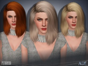 Sims 3 — Ade - Miranda by Ade_Darma — New Hair Mesh ll No Morph ll all Bones assigned ll All LODs