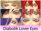 Sims 4 — Diabolik lover eyes by Tessiellation — I wanted to create my own DB eyes :D This includes -Ayato -Laito -Reiji