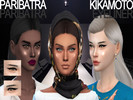 Sims 4 — Kikamoto Eyeliner by Paribatra by paribatra — Kikamoto comes in 2 shades and is suitable for all eyes.