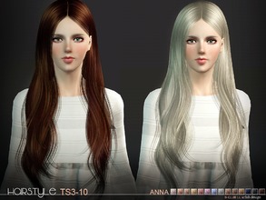 Sims 3 — Sclub_TS3_Hair_N10 by S-Club — Hi everyone! Here is my Anna N10 hair for TS3 too! You can find the hair clipper