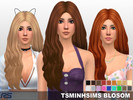 Sims 4 — [RS]TsminhSims_37_BlossomCLAYIFIED_Hair - Mesh needed by RS_Studio — [RS]TsminhSims_37_BlossomCLAYIFIED_Hair!!!