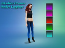 Sims 4 — [Arkadian Dreams] Ombre Leggings by ArkadyRose — Skintight leggings with an ombre effect in six colourways -