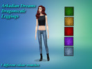 Sims 4 — [Arkadian Dreams] Dragonscale Leggings by ArkadyRose — Let your Sim's inner dragon out with these shimmering