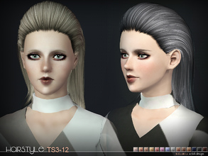 Sims 3 — Sclub_TS3_Hair_N12 by S-Club — Hi everyone! Here is my N12 hair for TS3 too! You can find the hair clipper on