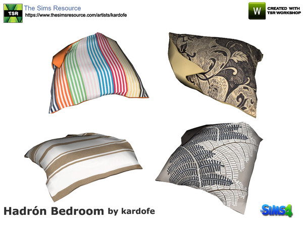 Sims 4 —  by kardofe —  Blanket to put on the bed in four color options