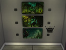 Sims 4 — LadyN9nna- World Of Warcraft Legion Deco by swaghard2 — 3 differnt world of warcraft legion themed posters 3