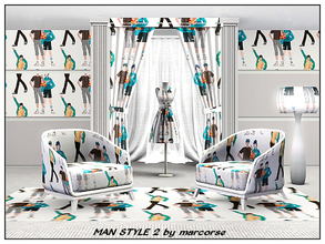 Sims 3 — Man Style 2_marcorse by marcorse — Themed pattern - male clothing sketch pattern for the fashion designer or