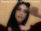 Sims 4 — Banana Freckles by VENUSxSIMS — Freckles inspired by model Salem Mitchell's beautiful banana freckles! Can be