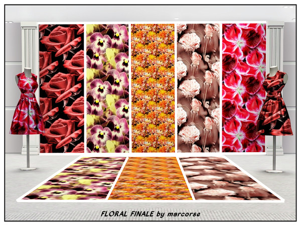 Sims 3 — Floral Finale_marcorse by marcorse — Here is my final TS3 pattern upload for TSR . . since I have been involved