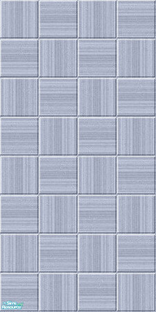 Sims 2 — Sincerely Blue - Individual Item by Lorah — 2 wallpaper, 1 panel and 1 linoeum.