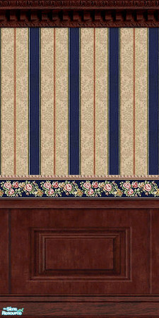 Sims 2 — Echoes of Ireland Wallpaper - Pt 1 - 05 by elektra274 — 5 of 8 walls designed to coordinate with the other items
