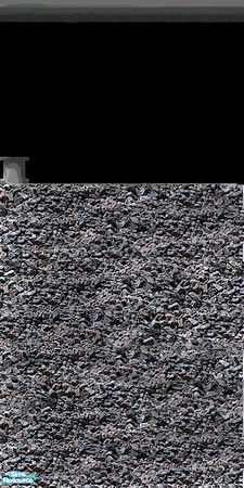 Sims 2 — Chelle's Train Wall #5 by Rogue4378 — Chelle's train wall #5. The other corner bottom end of train. Complete