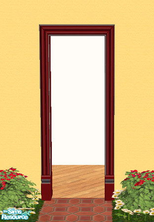 Sims 2 — Euro Arch by chrissy6930 — Euro Arch. Will use all the colors of Maxis Abiding Elegance door and any custom