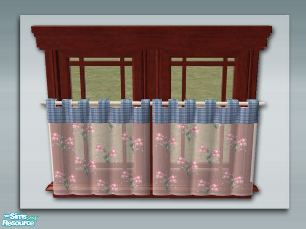 Sims 2 — Rustic Kitchen - Double Lace Pole 01 by Shakeshaft — Part of a Rustic style kitchen set with 13 new meshes and 6