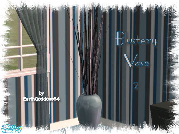 Sims 2 — Blustery Bedroom - Vase 2 by EarthGoddess54 — Just one piece of the Blustery Bedroom Collection. Enjoy!