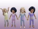 Sims 4 — Toddler PJ's v2 by amberleilani — Some Pastel pj's for toddlers! 4 swatches Hope you enjoy (: