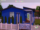 Sims 3 — Blue House - 2 QTs, 1 WC by ohmysimsbunny — An old wooden house, renovated to become modern and cozy. It has a